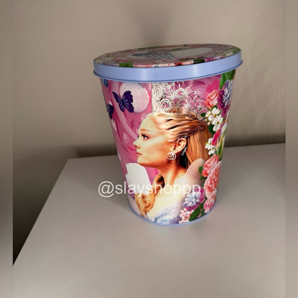 Wicked For Good Glinda Limited Ed Cinema Popcorn Tin emboss 3DNEW *LAST one